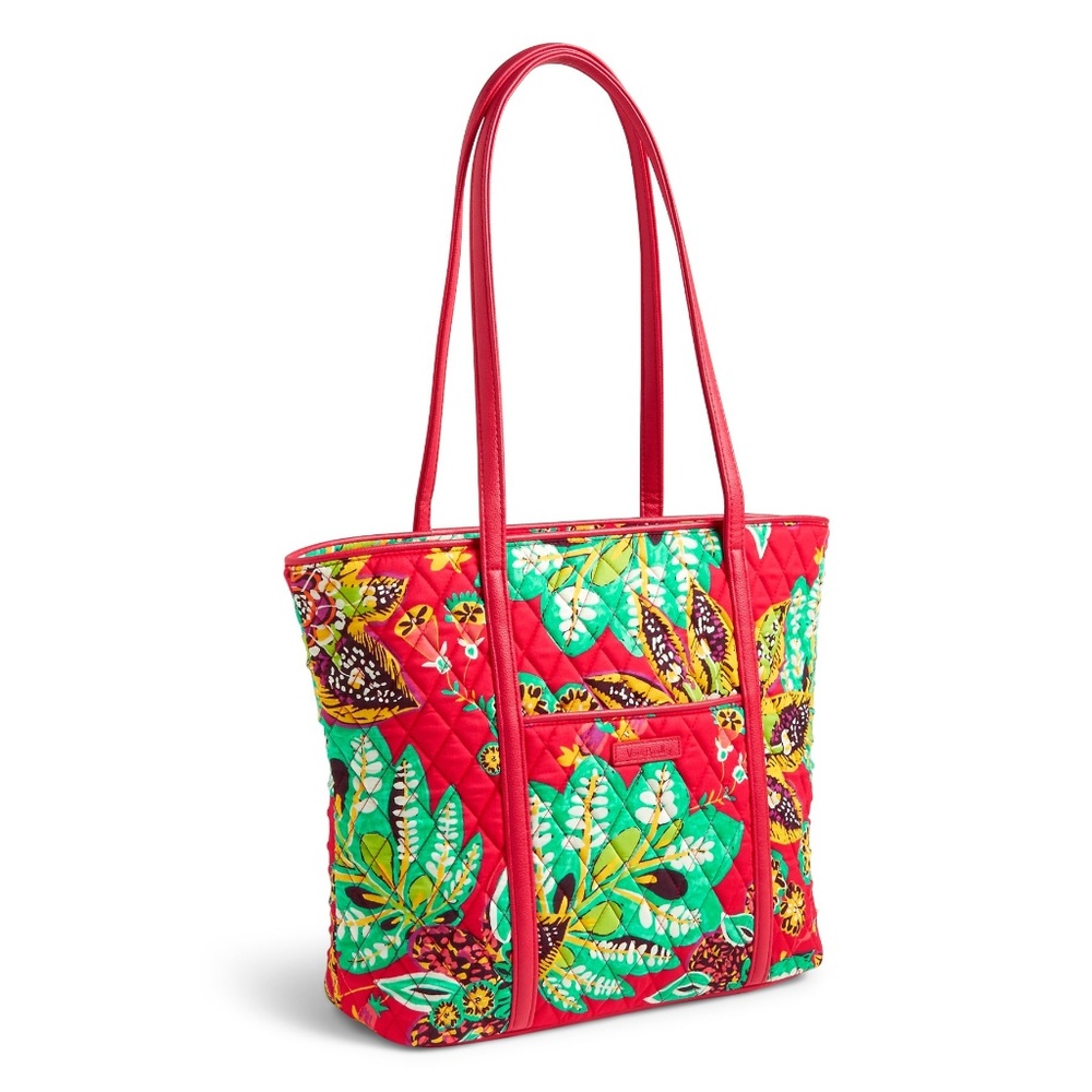 Vera Bradley Small Trimmed Vera Tote Bag NWT